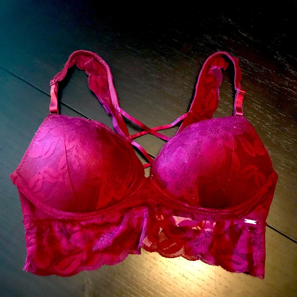 Beautiful  PINK lace bra
